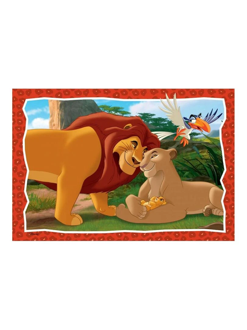 Puzzle le roi lion disney animal friends 2x24p   N/A