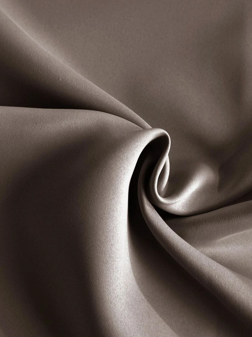 Rideau occultant uni M1 non feu   Taupe