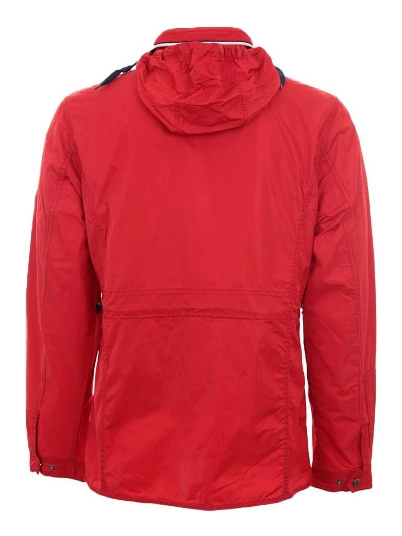 Parka légère homme CLOVARI VENT DU CAP Rouge