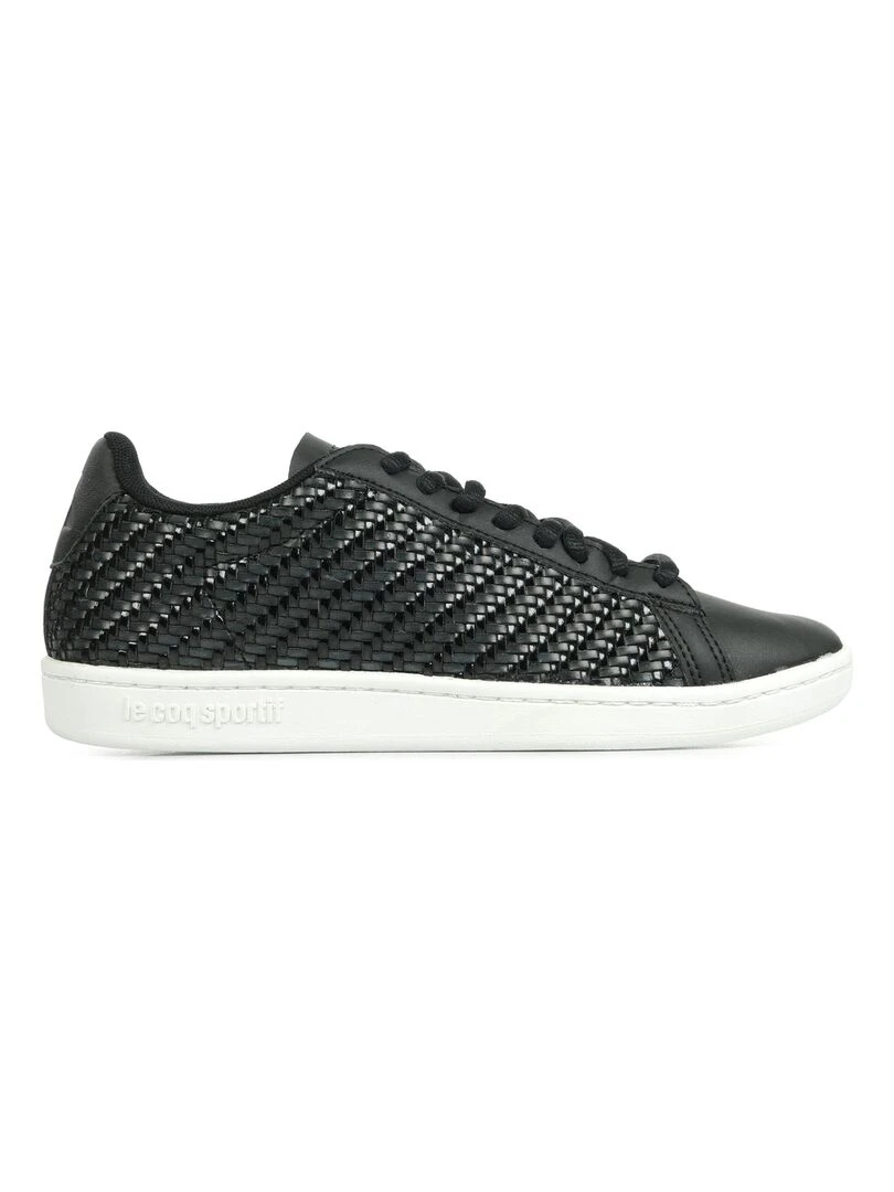 Baskets Le Coq Sportif Courtset W Woven Noir