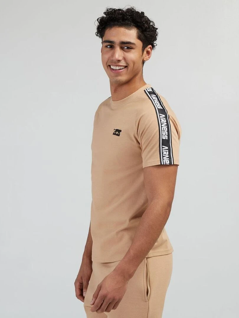 TEE SHIRT NERVE Airness Beige