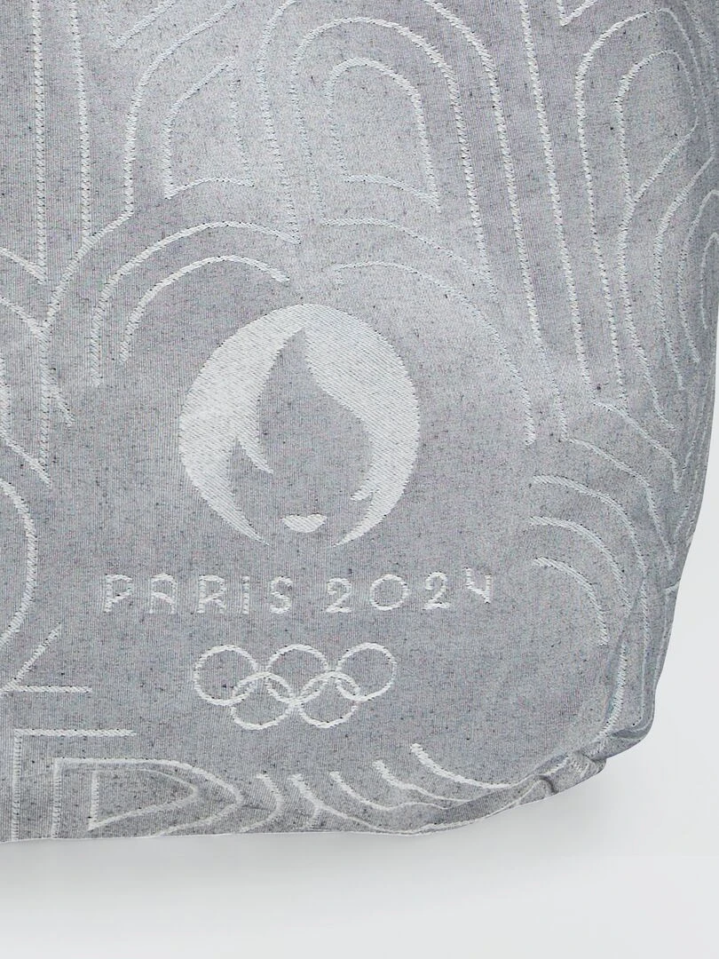 Tote bag en toile   Paris 2024   Gris