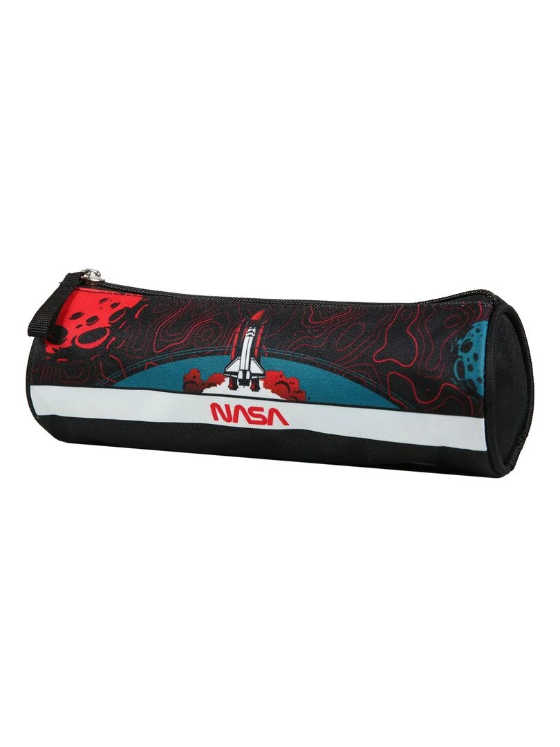 BAGTROTTER Trousse scolaire ronde Nasa Rouge Rouge