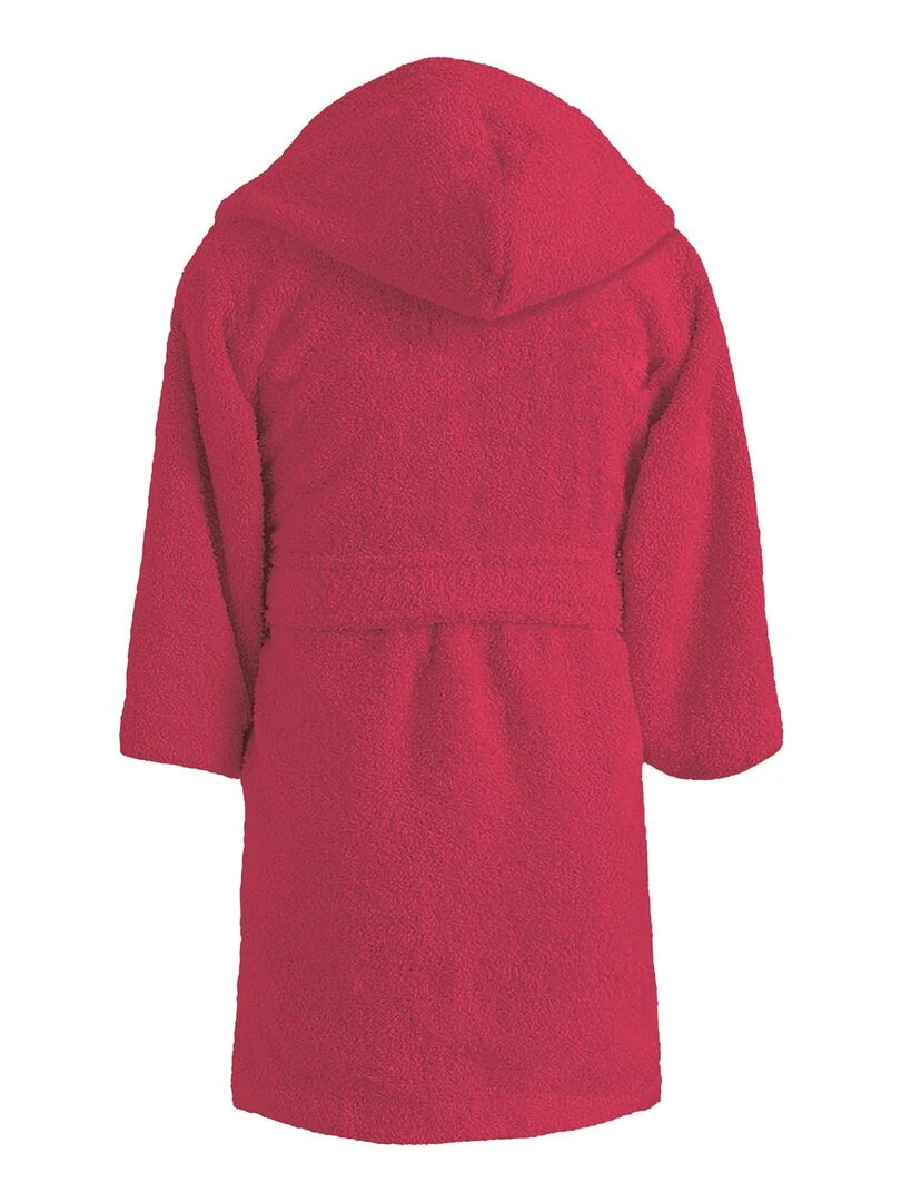 Peignoir enfant à capuche 100% coton MIRACULOUS LADYBUG SPARKLE Rouge