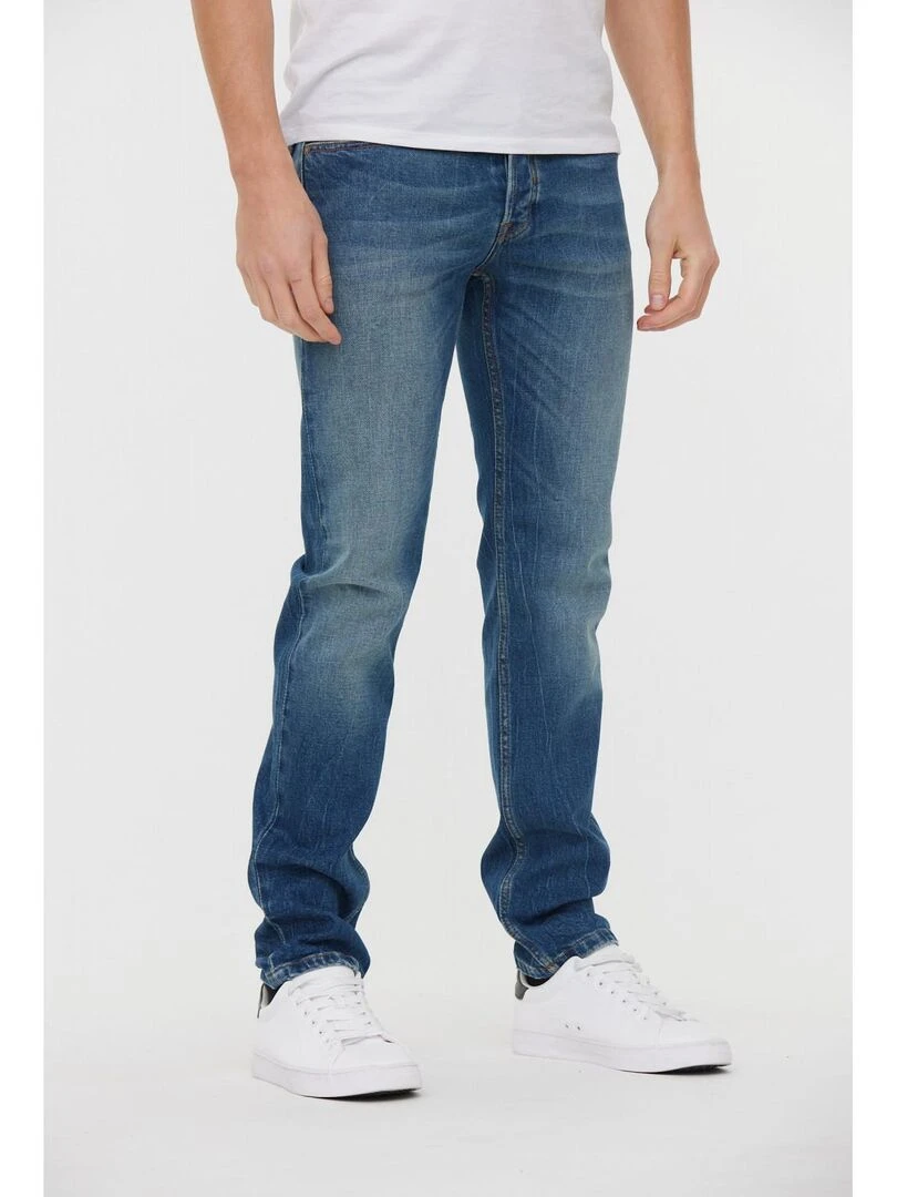 Lee Cooper Pantalon coton straight JEEP Bleu
