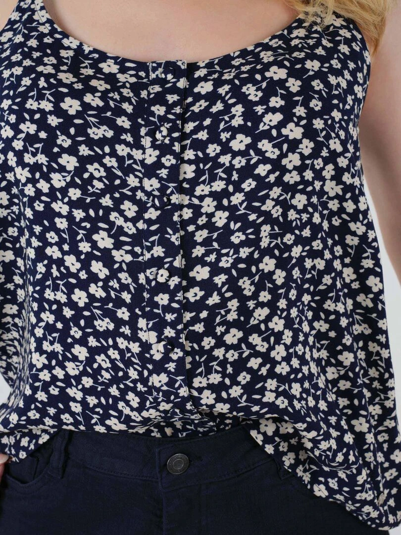 Débardeur casual pour femme 'Deeluxe'   Bleu