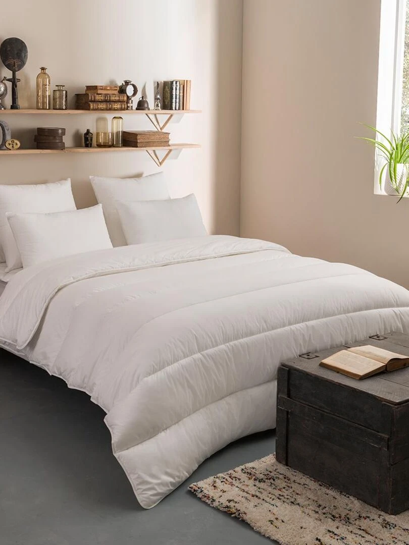 DODO Couette Protection Active Anti acariens Végétal LEGERE Blanc