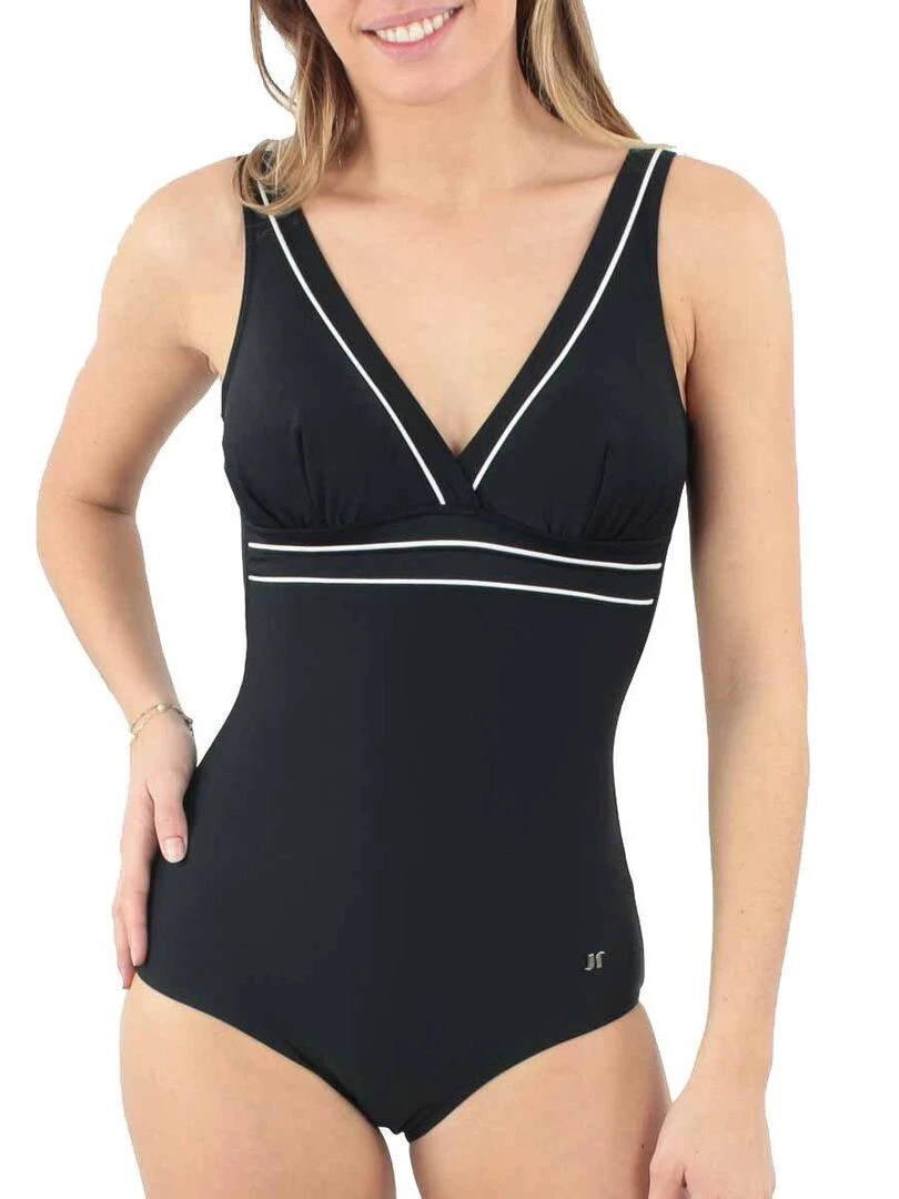 Maillot 1 pièce sans armatures Java Bonnets C à E Noir