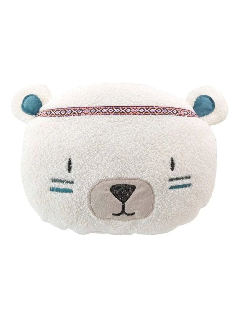 Coussin 30x30 cm Fantaisie Igloo Blanc