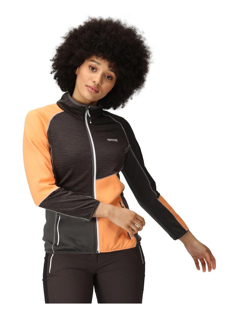 Regatta   Veste YARE   Noir Orange clair