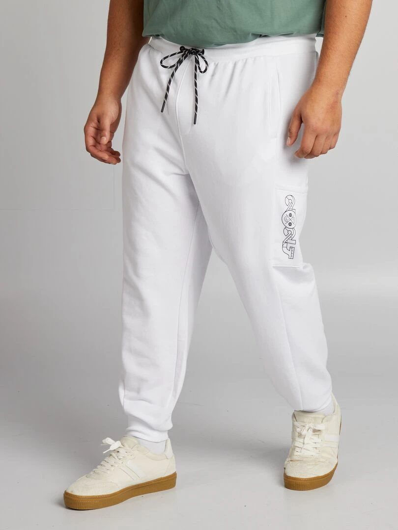 Pantalon jogging Paris 2024 Blanc
