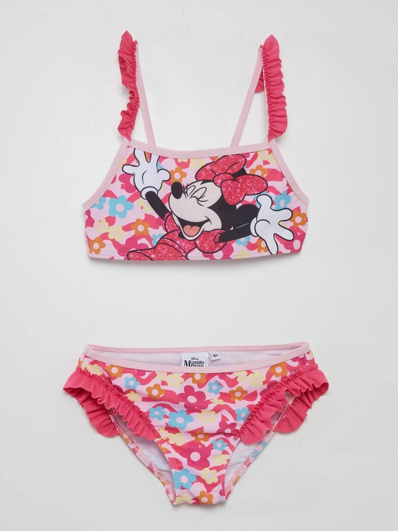 Maillot de bain 'Minnie' 2 pièces Rose