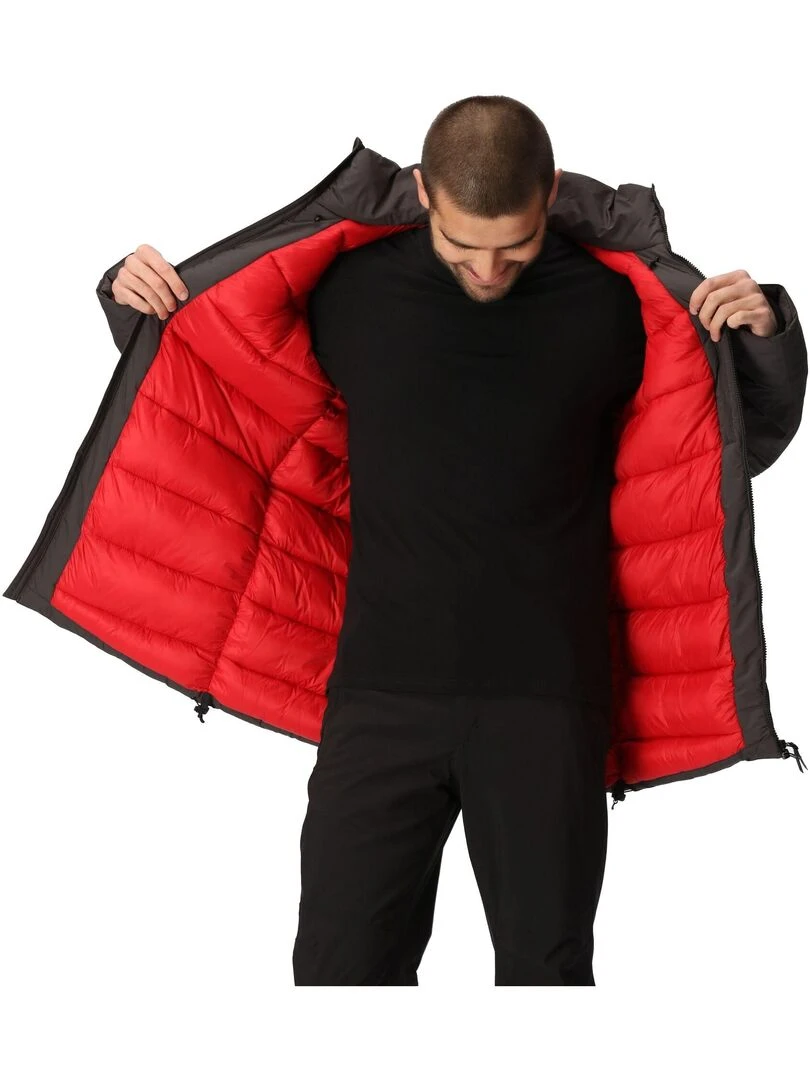 Regatta   Parka YEWBANK   Gris Rouge