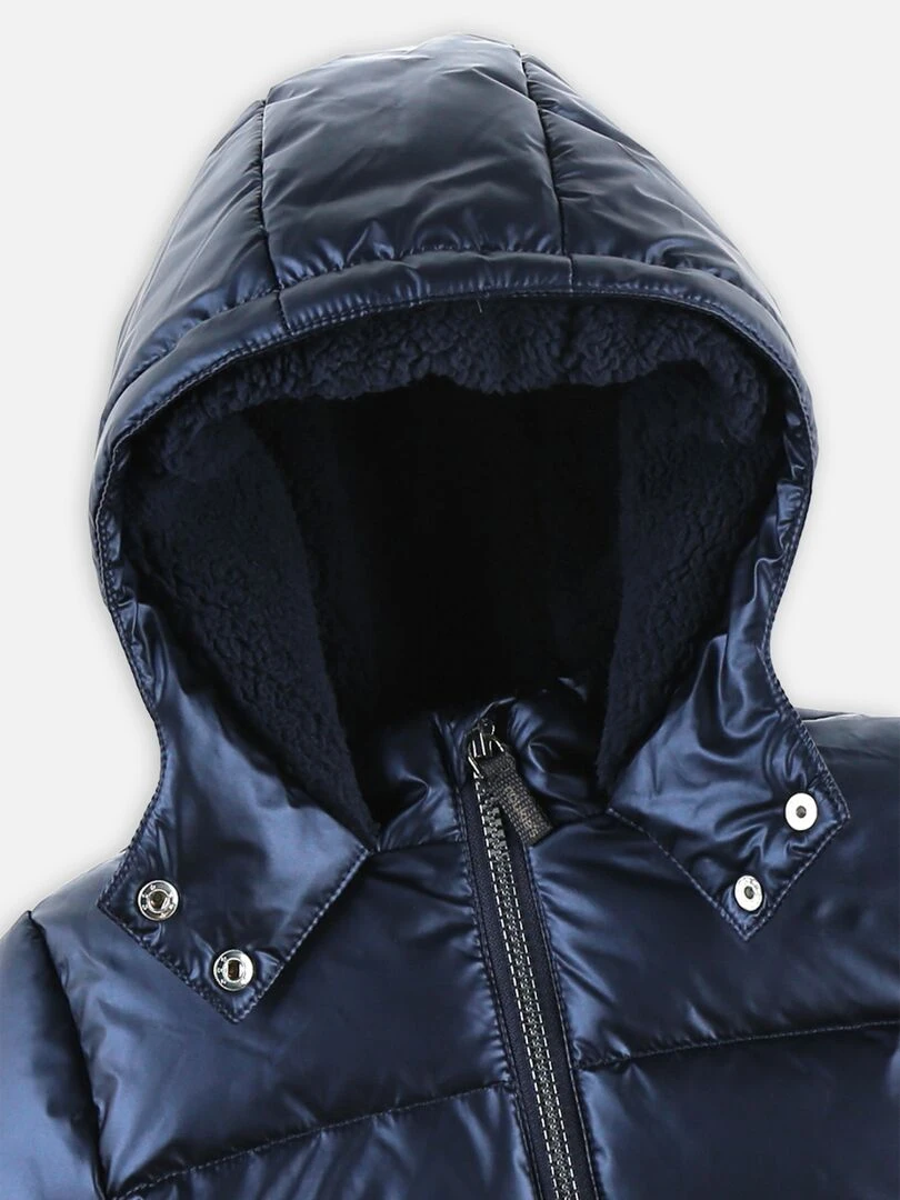 Manteau avec fermeture éclair dorée    Noukie's   Bleu