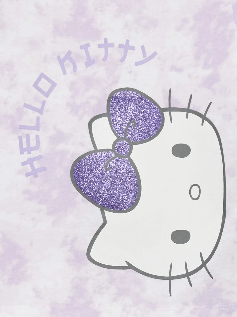 Robe t shirt 'tye and dye'   Orange