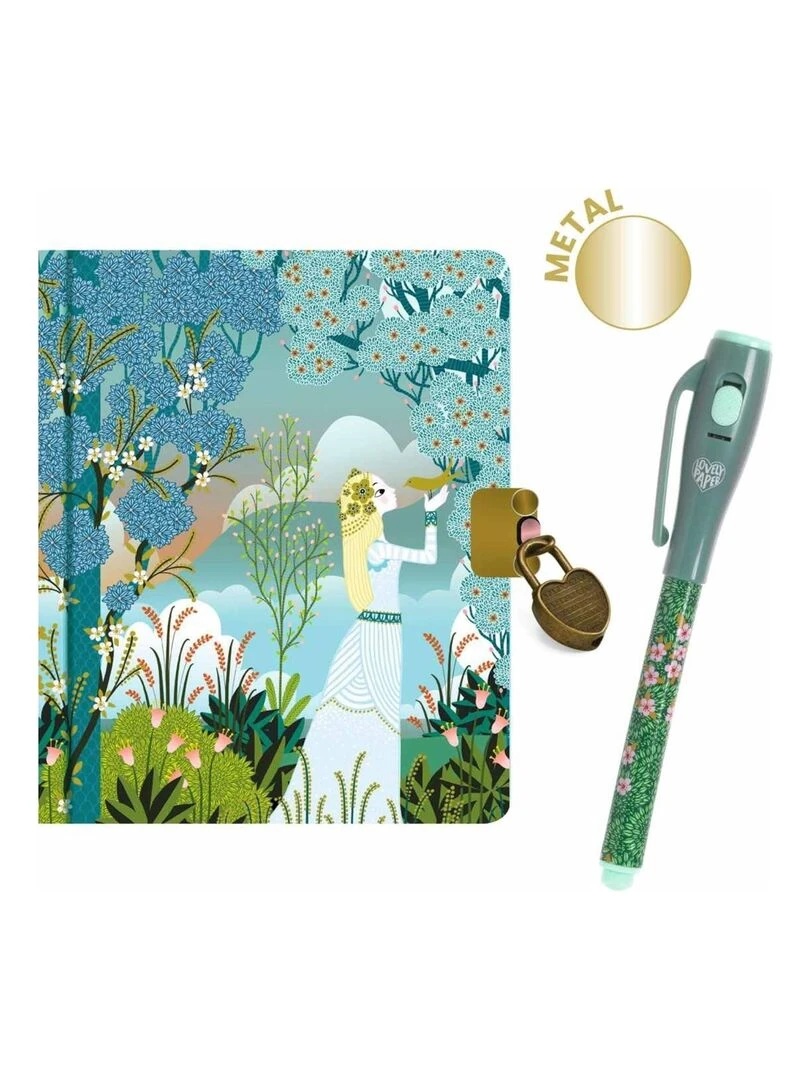 Petit carnet secret avec feutre magique Charlotte N/A