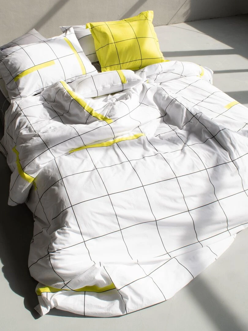 Housse de couette Firefly "Happyfriday"   Blanc