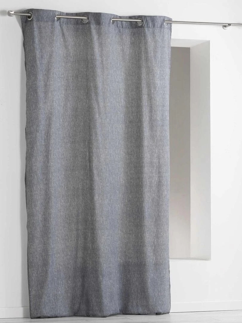 Rideau Effet "Chiné" Gris clair