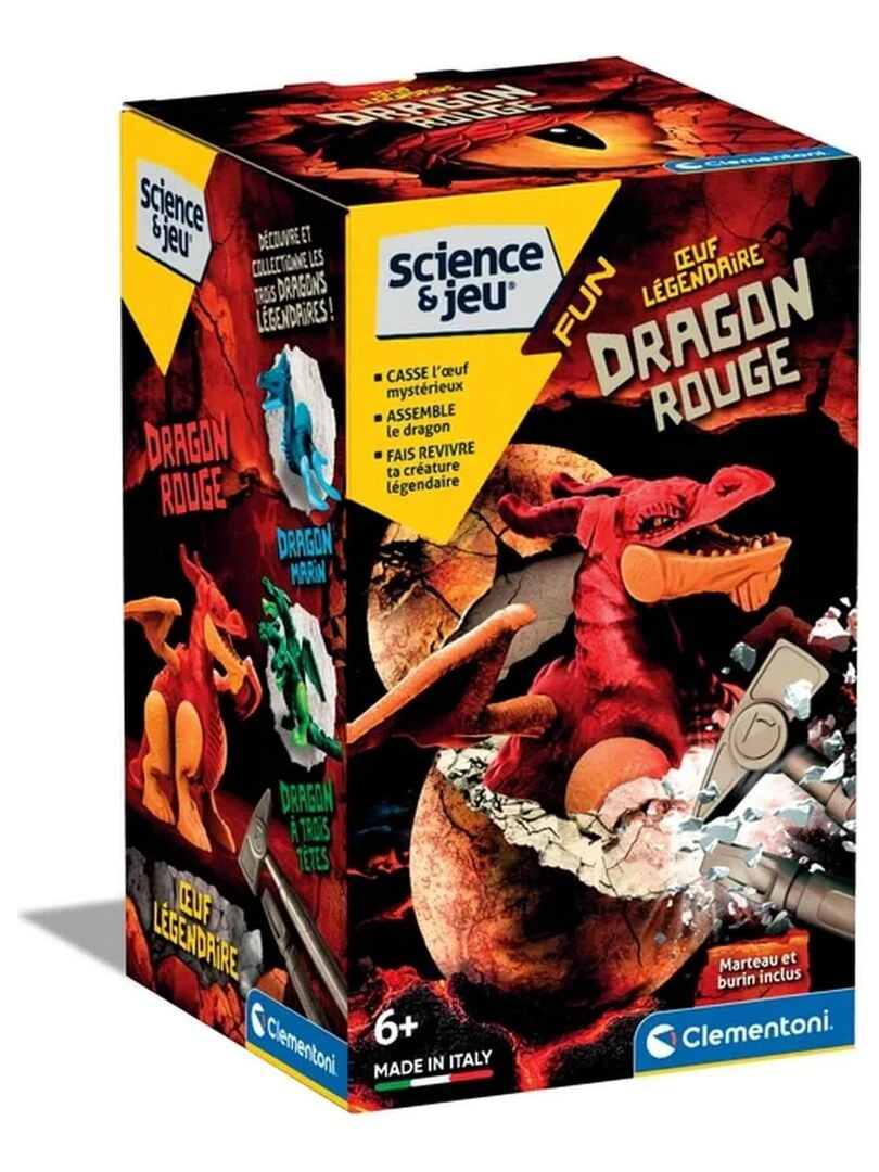 Science & Jeu : Oeuf légendaire : Dragon Rouge N/A