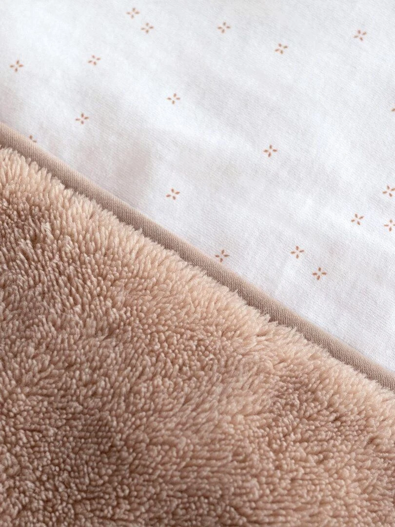 Bemini Couverture Pady jersey et softy   Beige