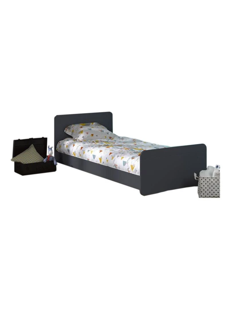Pack lit avec matelas Spike AKITEN RETAIL Gris