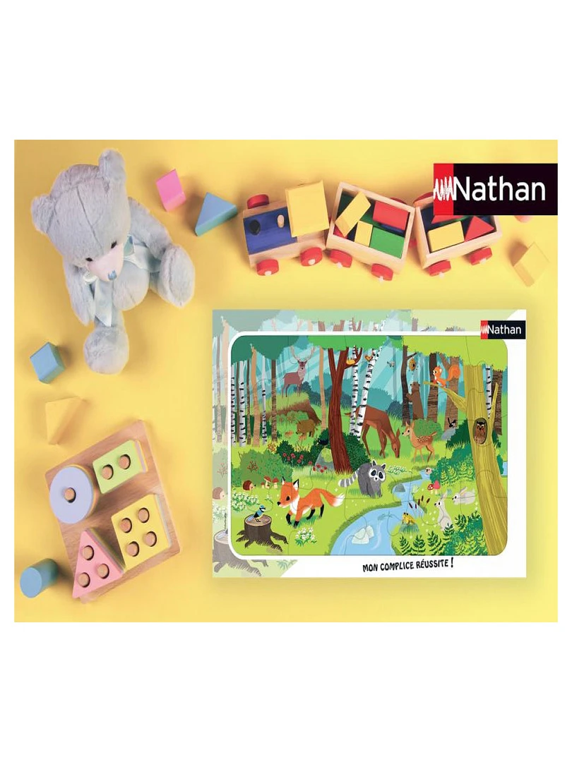 Puzzle Cadre 15 P  Les Animaux De La Foret   N/A
