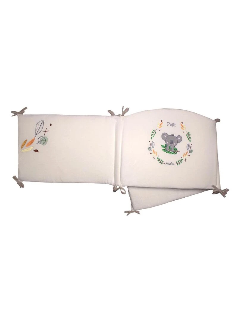 Tour de lit "PETIT KOALA" LES CHATOUNETS Ecru