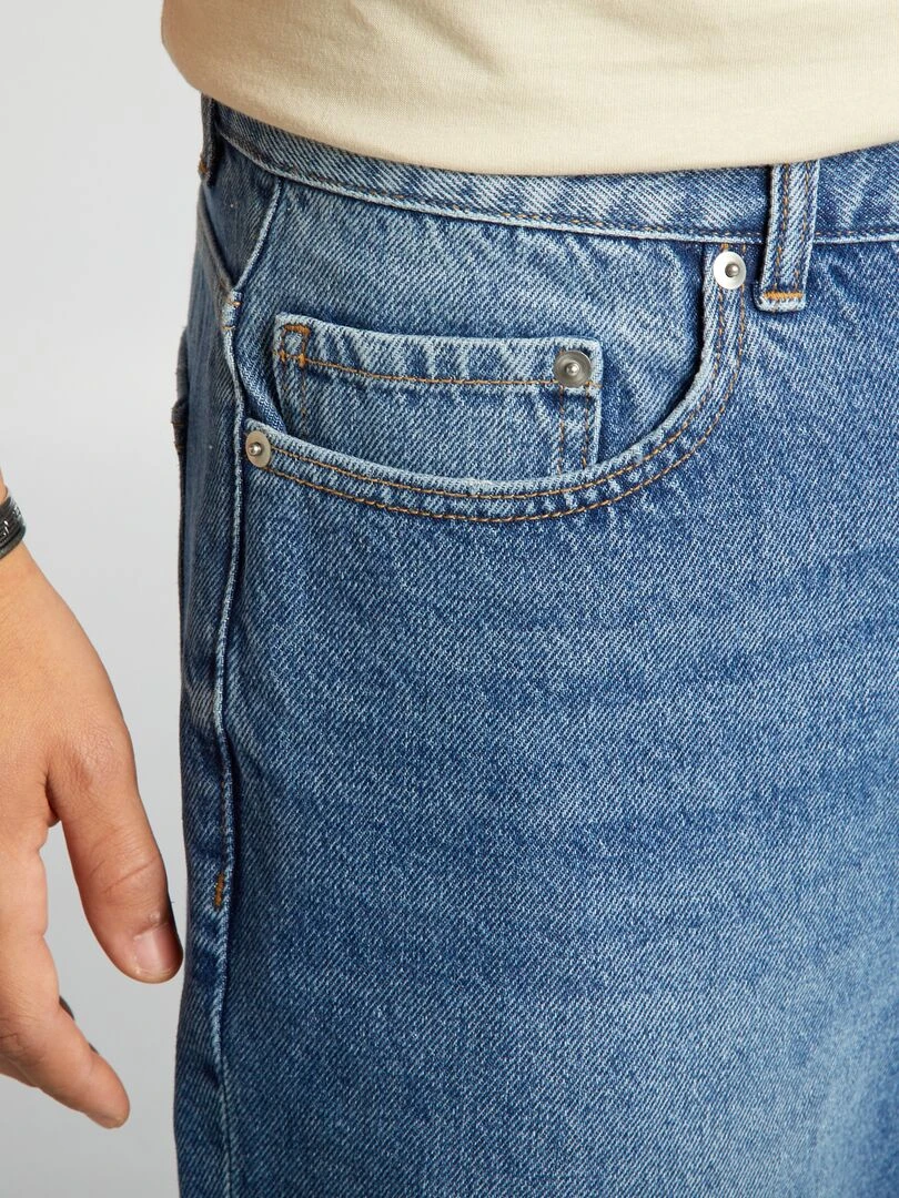 T shirt imprimé à col rond   Kaki