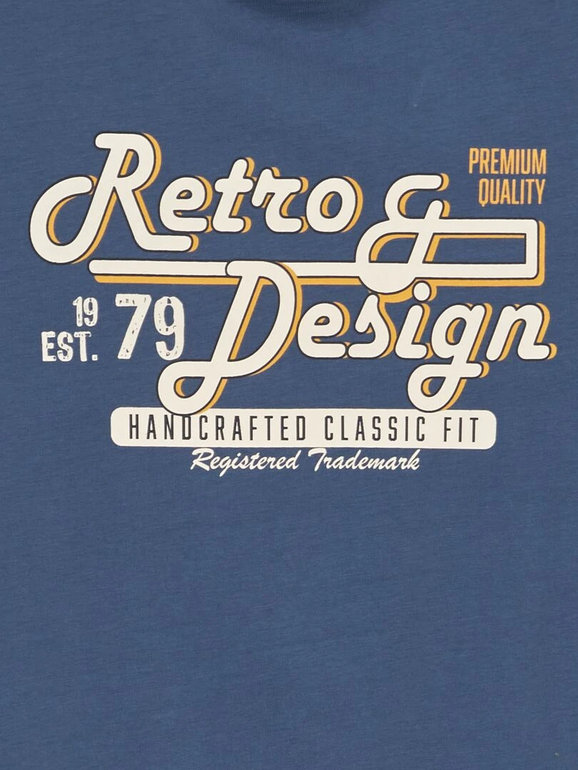 T shirt en jersey So Easy Bleu