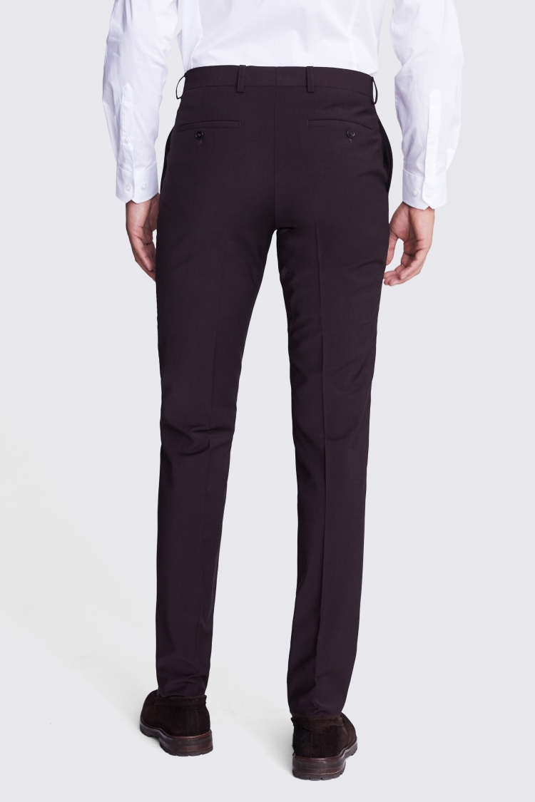 Tailored Fit Grey Trousers   Buy Online at Moss
