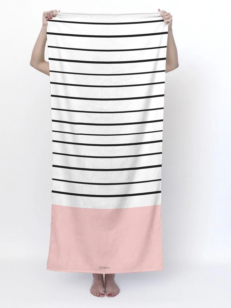 Serviette Blush "Happyfriday" Blanc