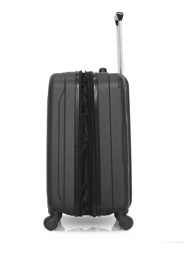 HERO   VALISE CABINE ABS PIRIN S  55 CM 4 ROUES   Noir