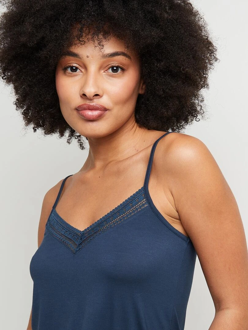 Top Camille   RougeGorge Lingerie   Bleu marine