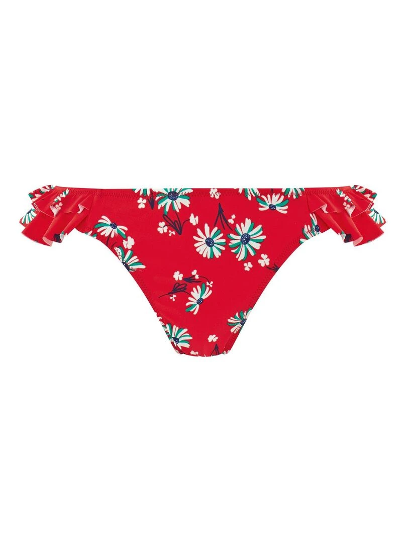 Slip de bain GARRIGUE Brigitte Bardot Bain Rouge