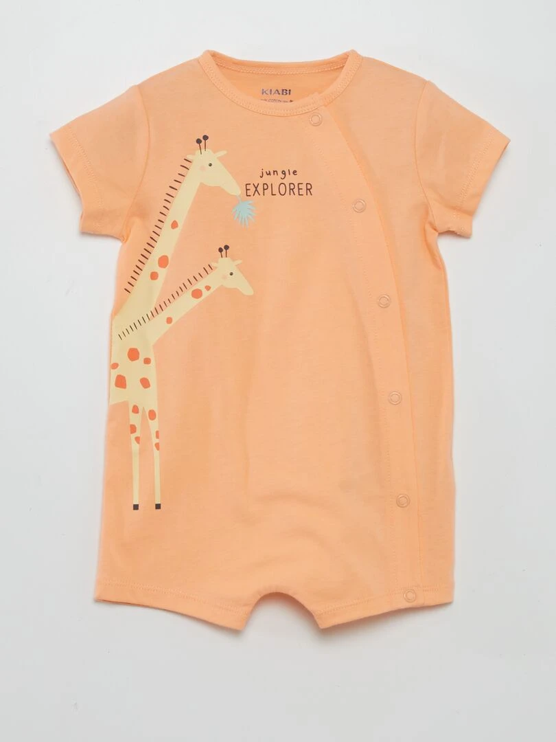 Lot de pyjama dors bien 2 pièces Corail