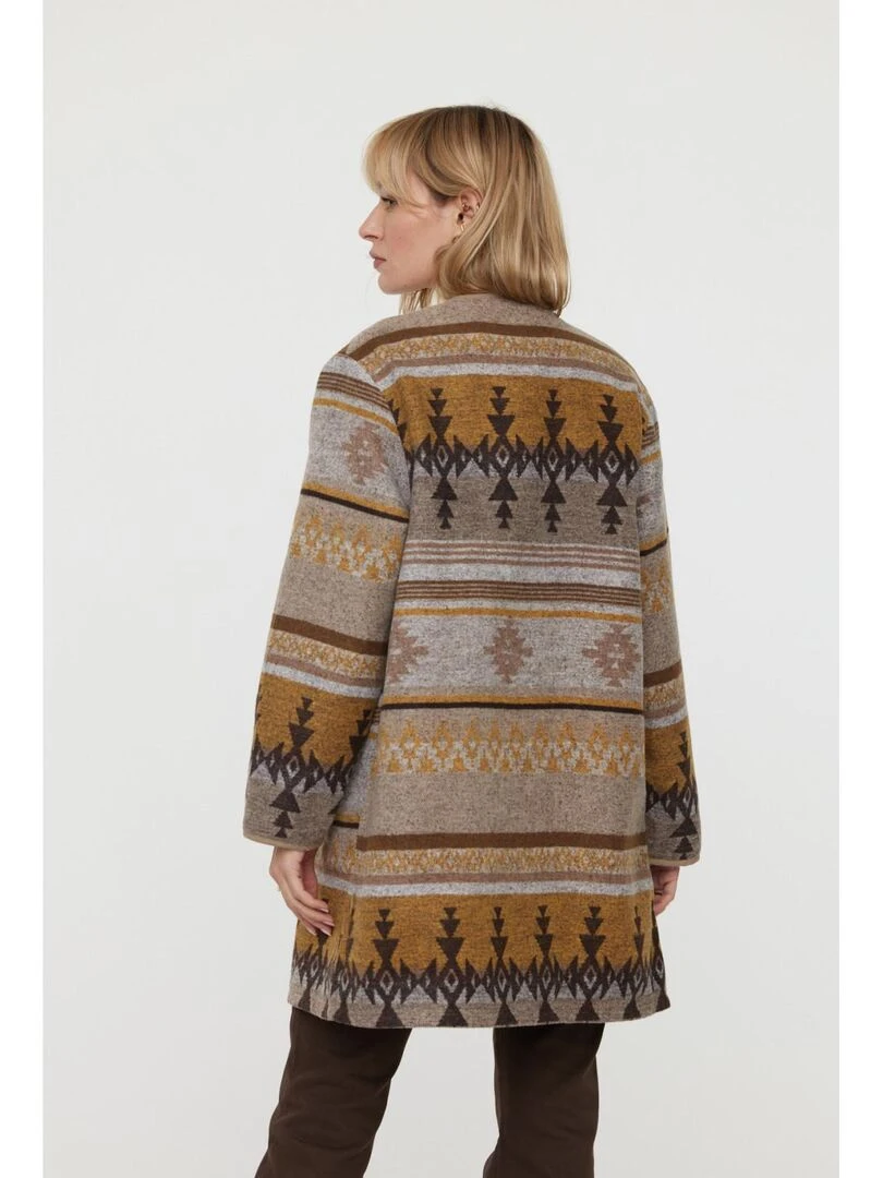 Lee Cooper   Veste manches longues polyester loose FIKATA   Taupe