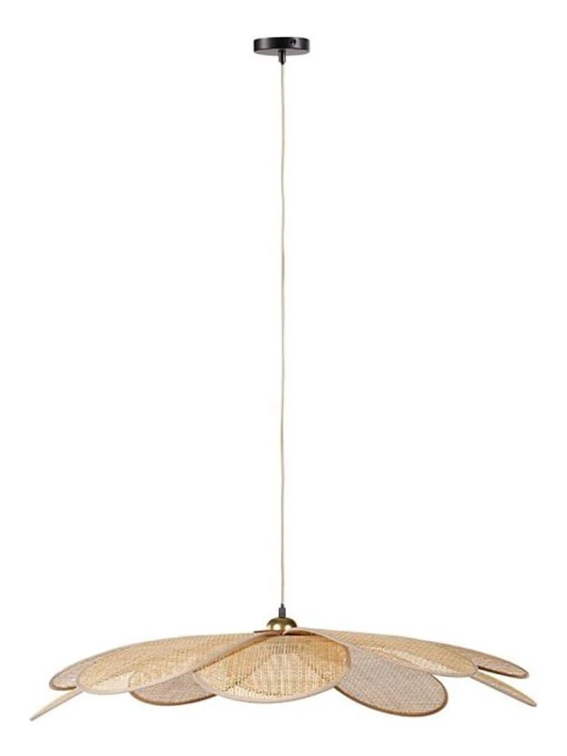 Suspension bambou Margaux M naturel D90   Beige