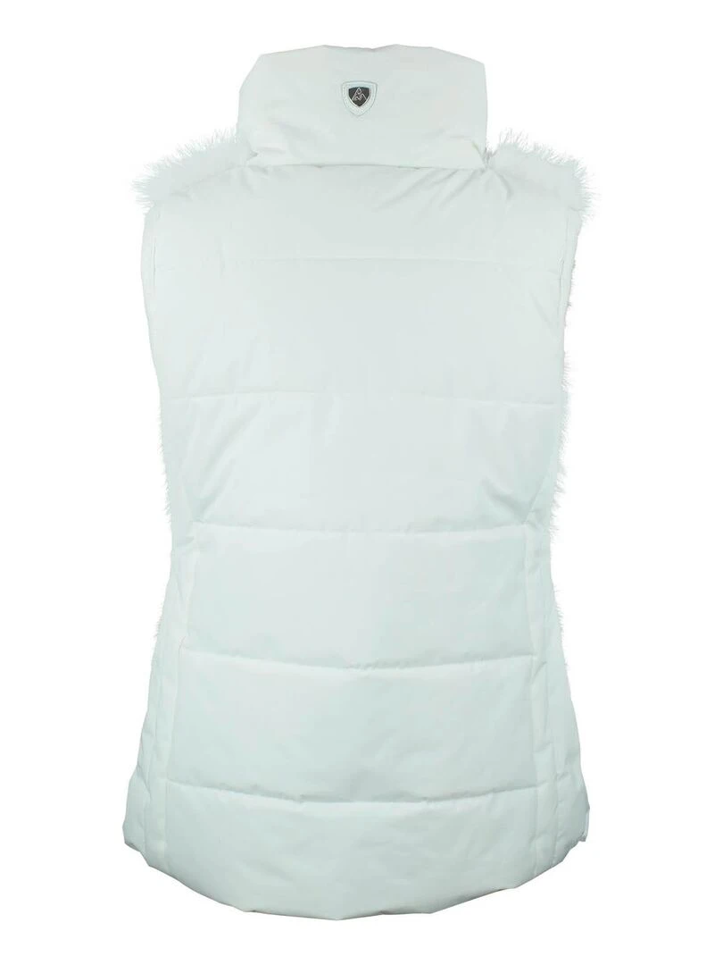 Doudoune sans manches AFUR   PEAK MOUNTAIN   Ecru