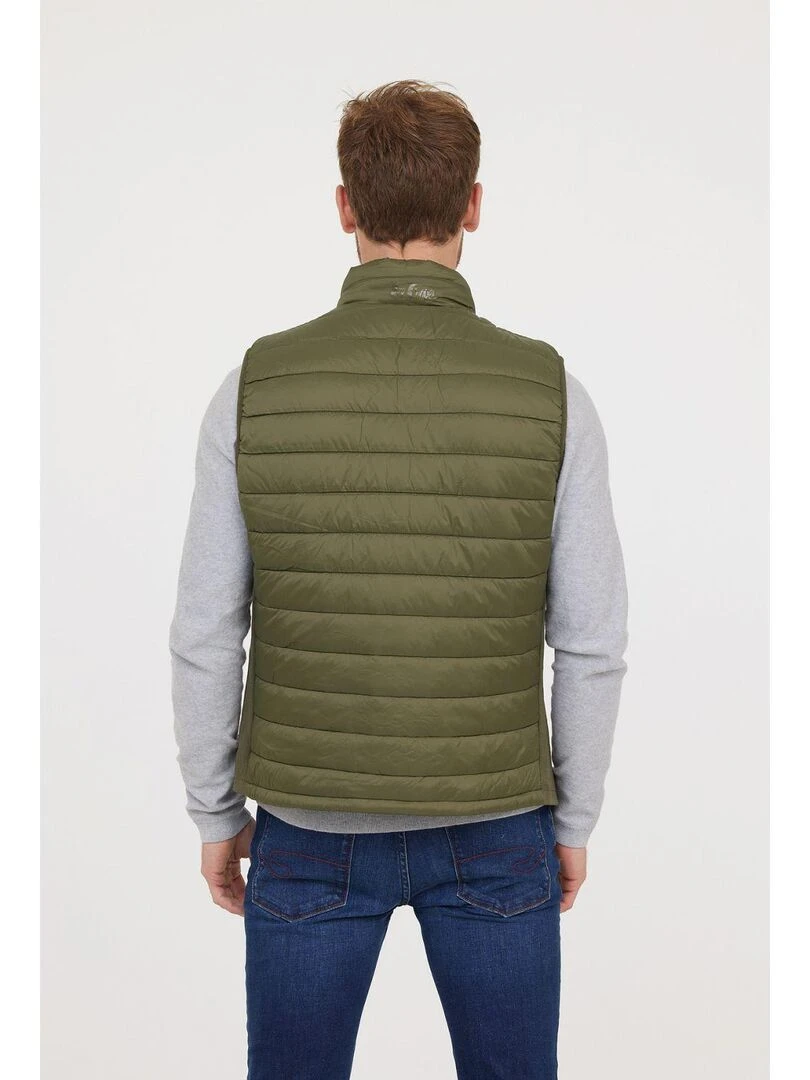 Lee Cooper   Doudoune sans manches nylon regular FONILE   Kaki