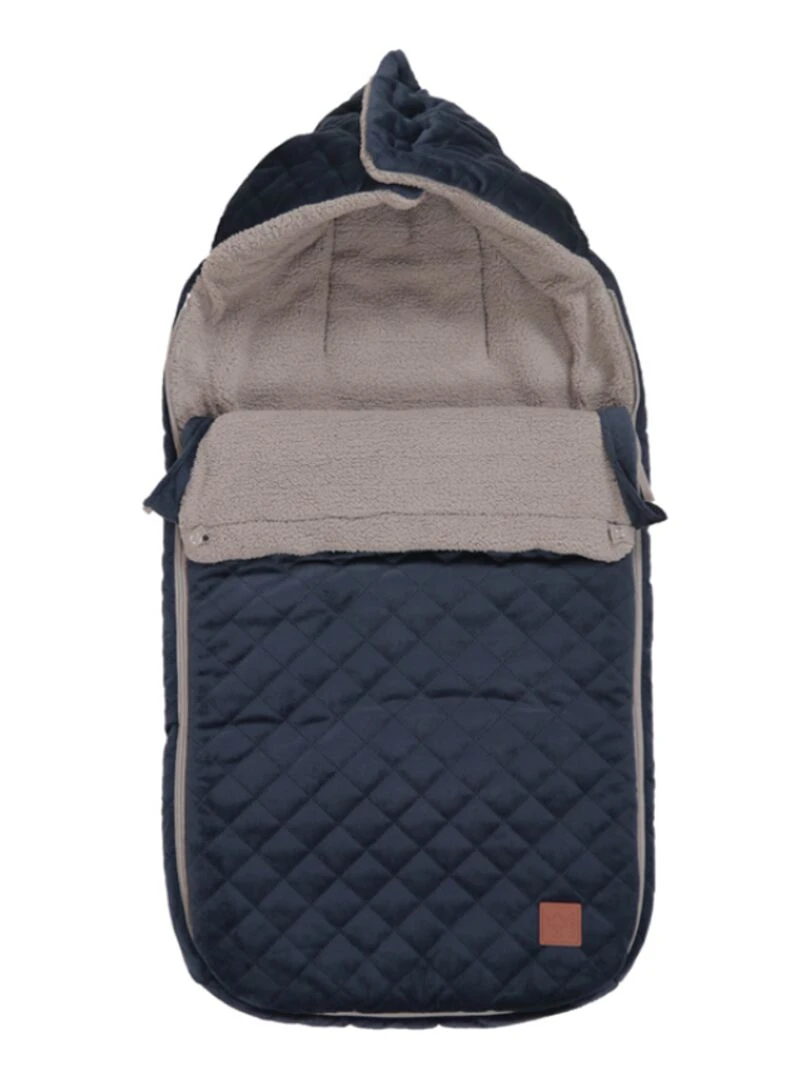 Chancelière pour poussette Velvet Kiki bleu marine (6 36 mois) Bleu