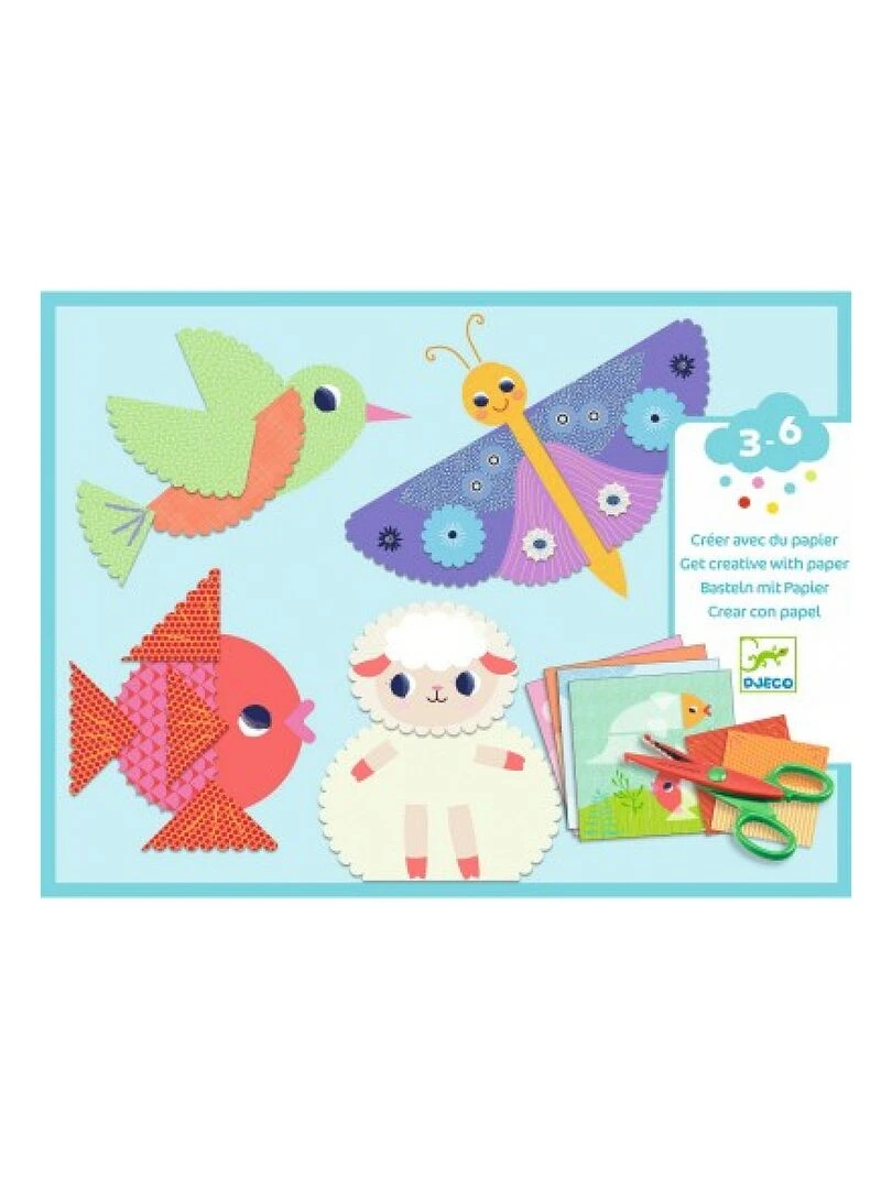 Creer Avec Du Papier Et Decouper En Crans   N/A