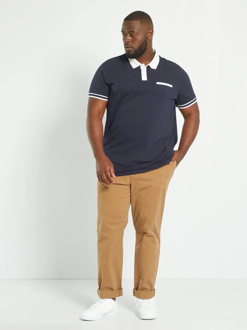 Chino slim L34 marron