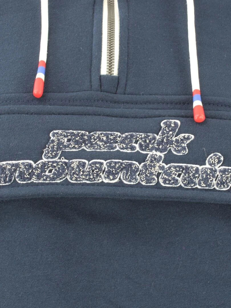 Sweat à capuche femme AFLOW   Bleu marine