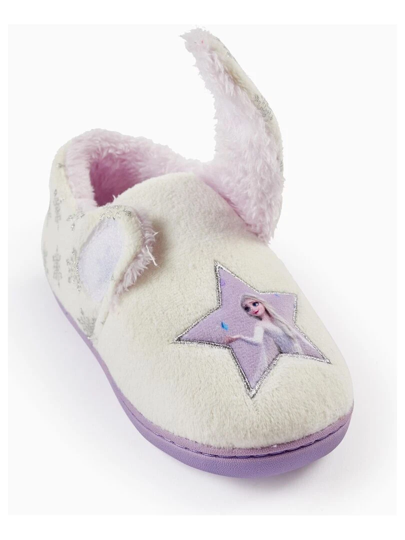 Chaussons en fourrure pour fille 'Frozen II'   FROZEN   Blanc