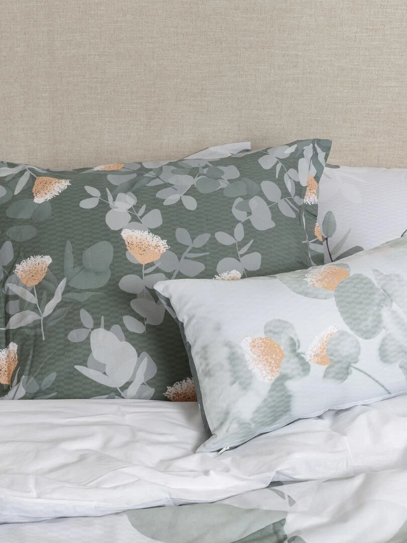 Housse de coussin Corymbia "Happyfriday"   Blanc