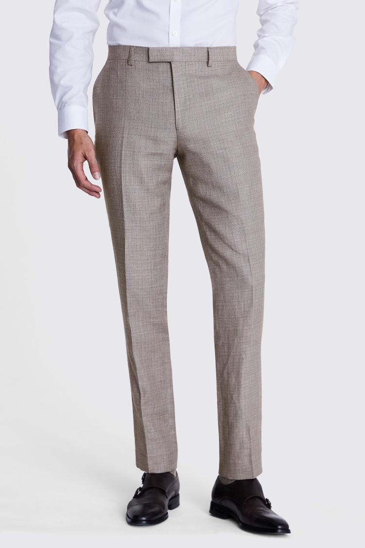 Italian Tailored Fit Off White Check Jacket    Buy Online at Moss