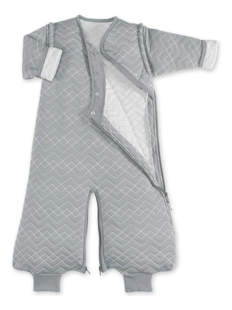 Bemini Gigoteuse jambes séparables Quilted jersey Gris foncé