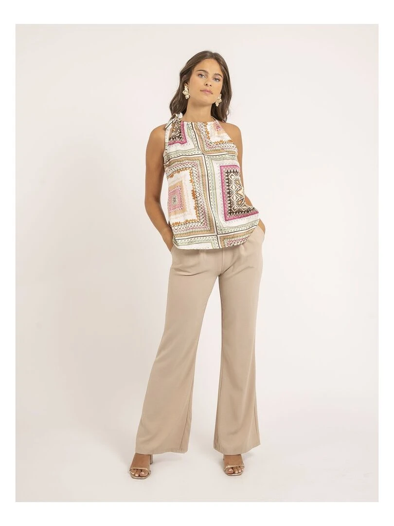 Pantalon EMALINE Beige
