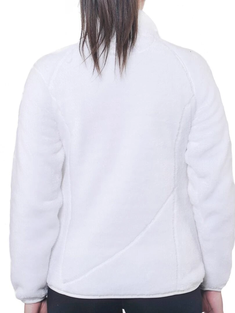 Blouson polaire femme ARIANE   PEAK MOUNTAIN   Blanc