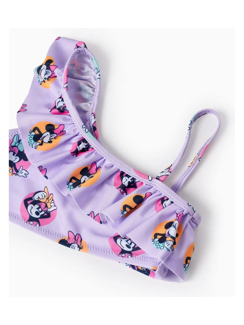 Maillot De Bain UPF 60 Pour Fille 'Minnie'  LICENSE   Mauve